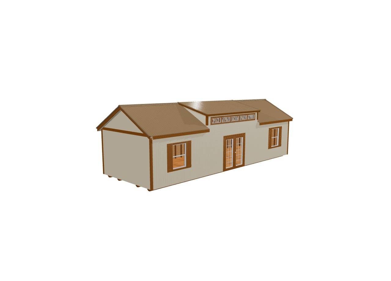 Chalet Sheds - 14x40