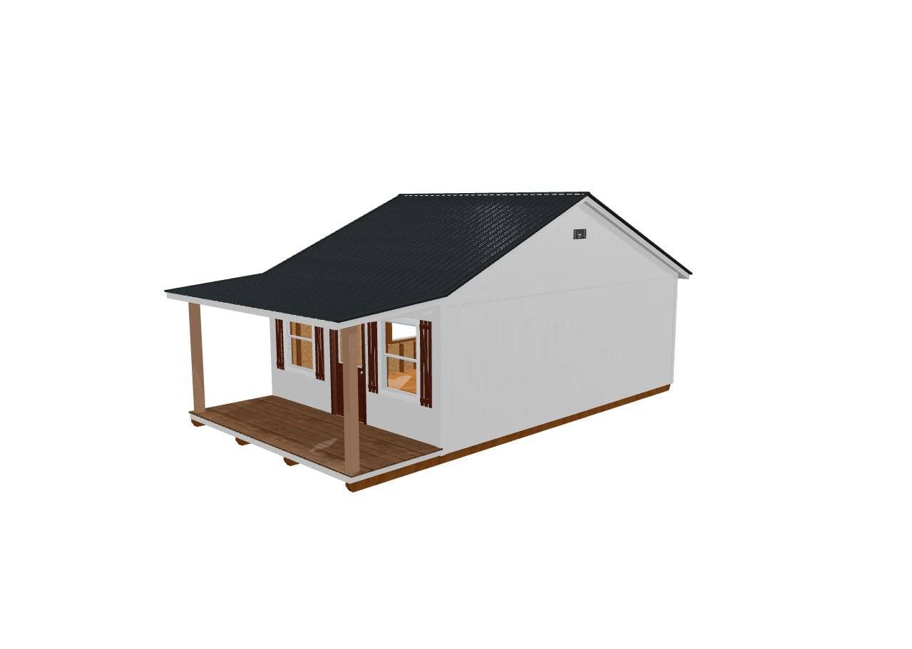 Cottage Shed - 16x28