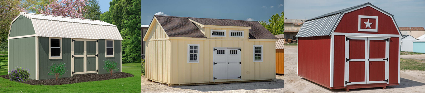 - Lelands Barns lofted barns and chalet sheds, showcase a variety of stylish and functional storage solutions