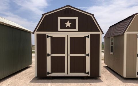 10 x 16 lofted barn shell