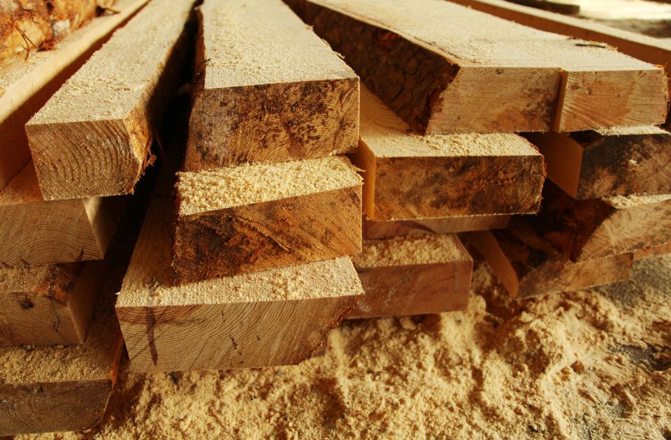 lumber in different widths