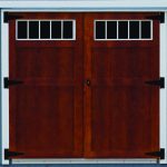 6’x6’ or 7’x6’ Transom Door Stained