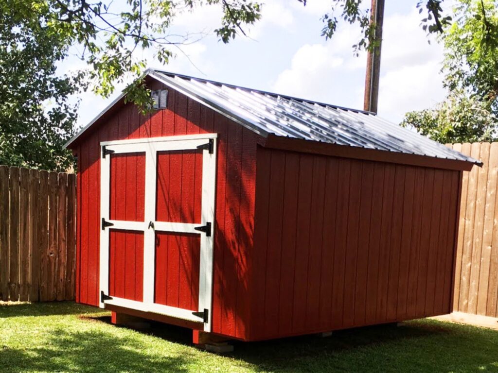 lelands red utility barn