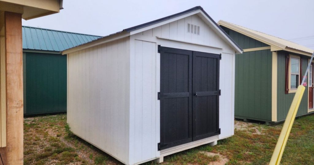 versatile shed that is like a swiss army knife for your backyard