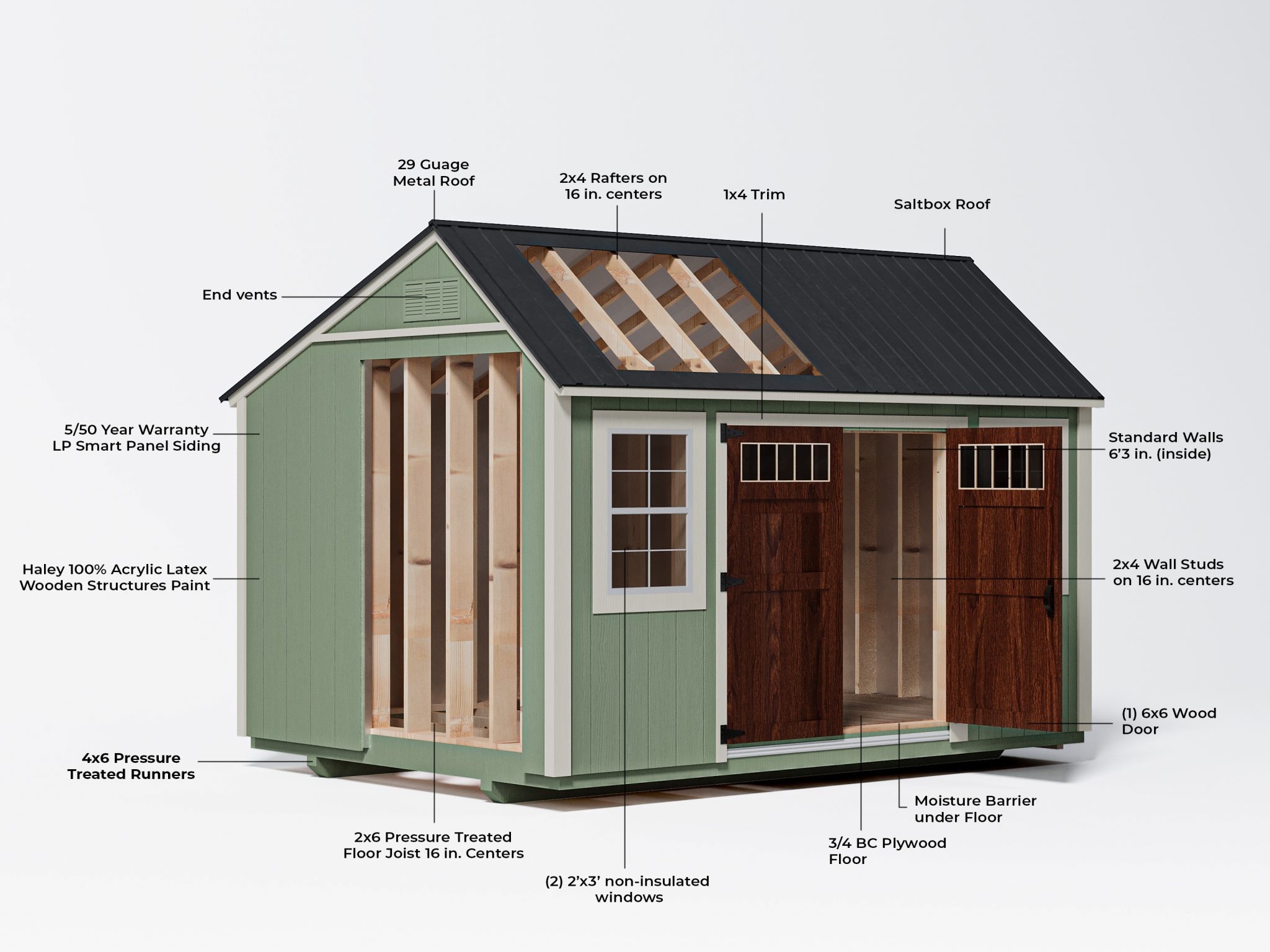Garden Shed - LELAND'S SHEDS