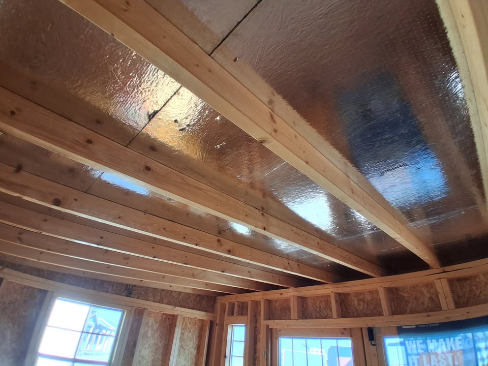 10x12 Studio Shed "Wanda" - Red Delicious - Image 7