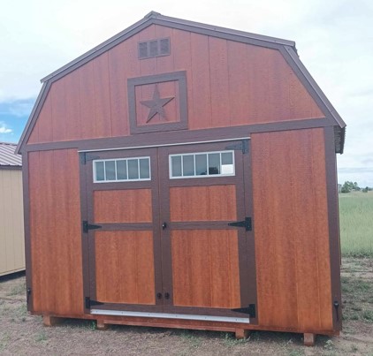 12x12 Lofted Barn - Nature Walk Stain
