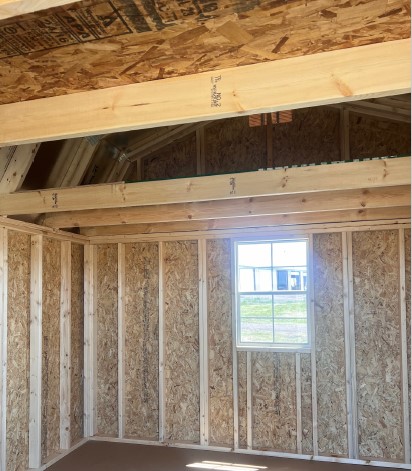 12x12 Lofted Barn - Nature Walk Stain - Image 2