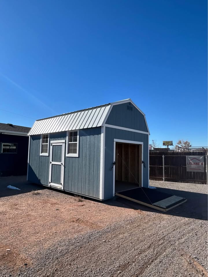 10x18 Lofted Barn - Belmont Blue