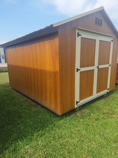 Browse a selection of 10x12 Basic Sheds on sale at our nearby shed store. Find a wooden shed in a grassy area that's perfect for your needs.