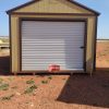 12x24 Garage Shed - Tan