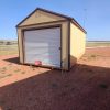 12x24 Garage Shed - Tan - Image 7