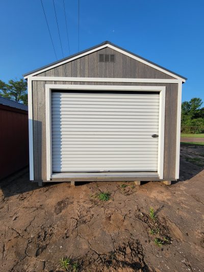 A 12x20 Garage Shed for sale.