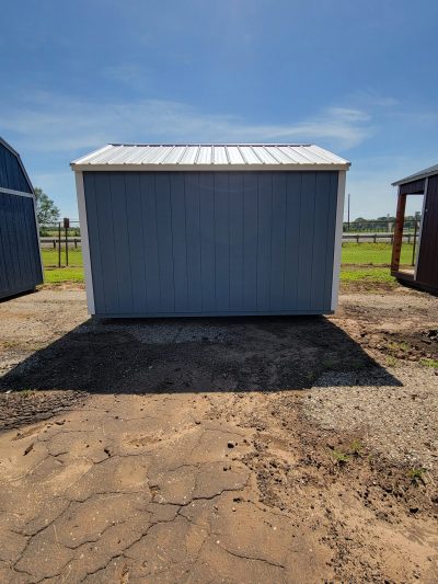 For those seeking sheds on sale, look no further than the shed store near me. We have a variety of options available, including a sturdy blue 10x12 Utility Shed with a metal roof. This for sale shed is