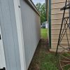 10x16 Utility Shed - Light Gray - Image 5