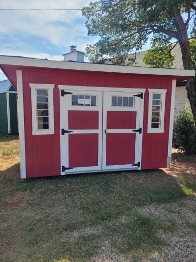 8x12 Studio Shed - Red Delicious