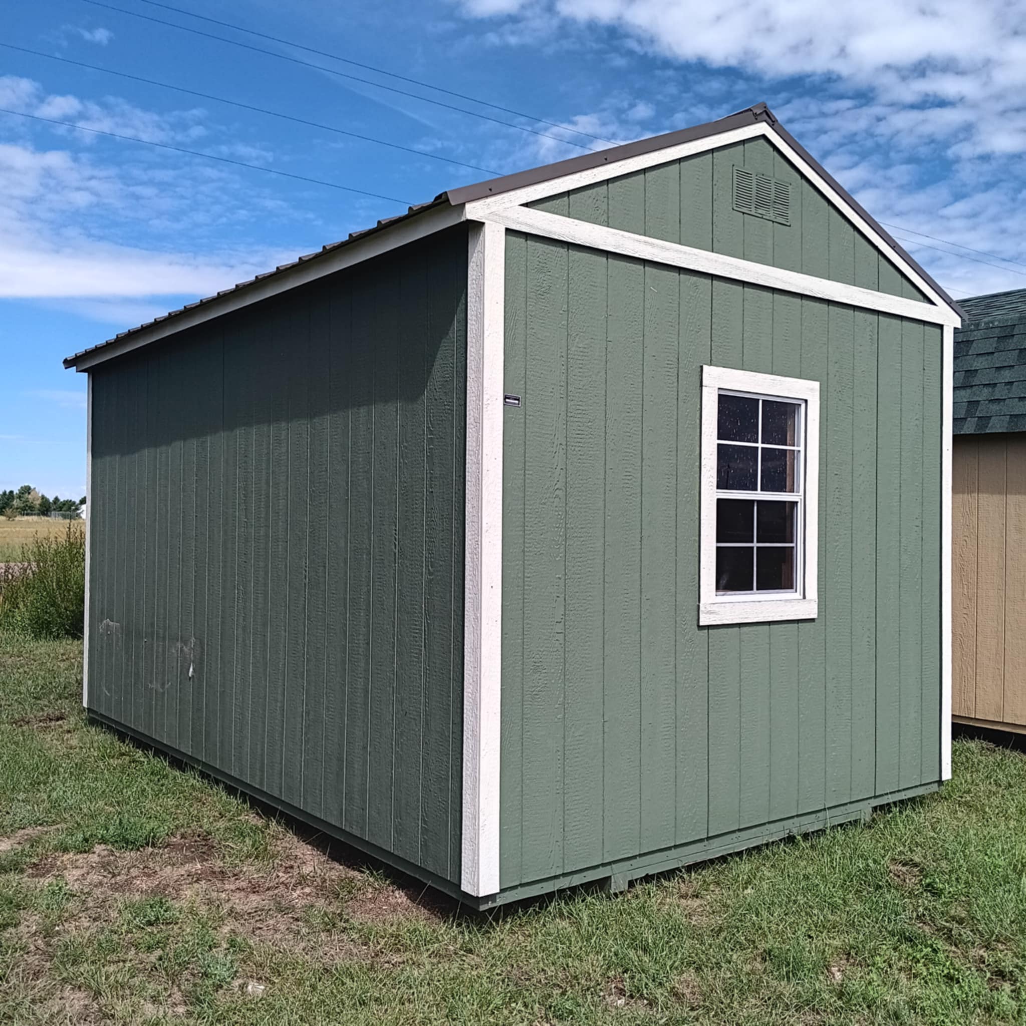 10x16 Utility Shed - Pequea Green - Image 3