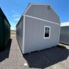 14x24 Lofted Barn Shed - Light Gray - Image 3