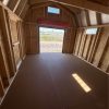 12x16 Lofted Barn Shed - Navy Blue - Image 5