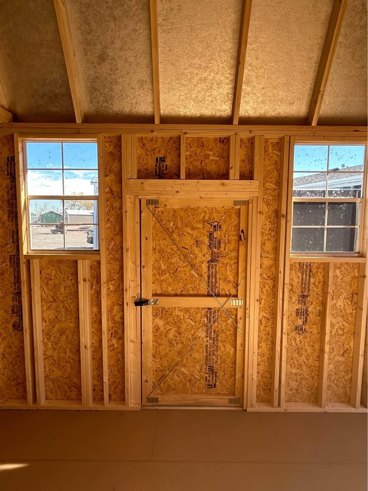 10x18 Lofted Barn - Belmont Blue - Image 8