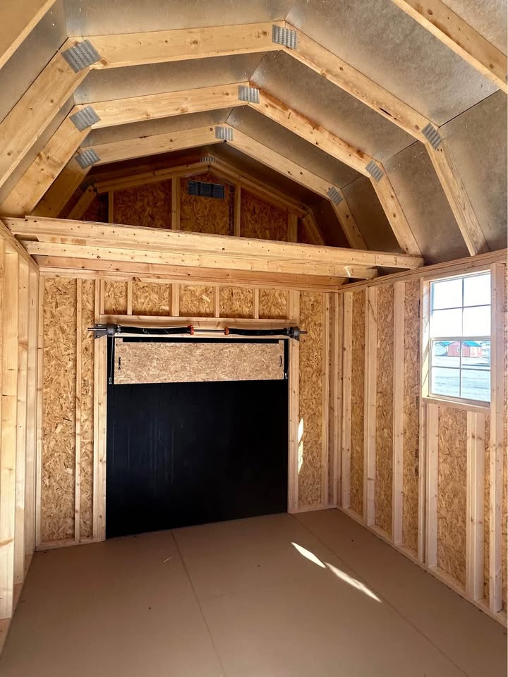 10x18 Lofted Barn - Belmont Blue - Image 6
