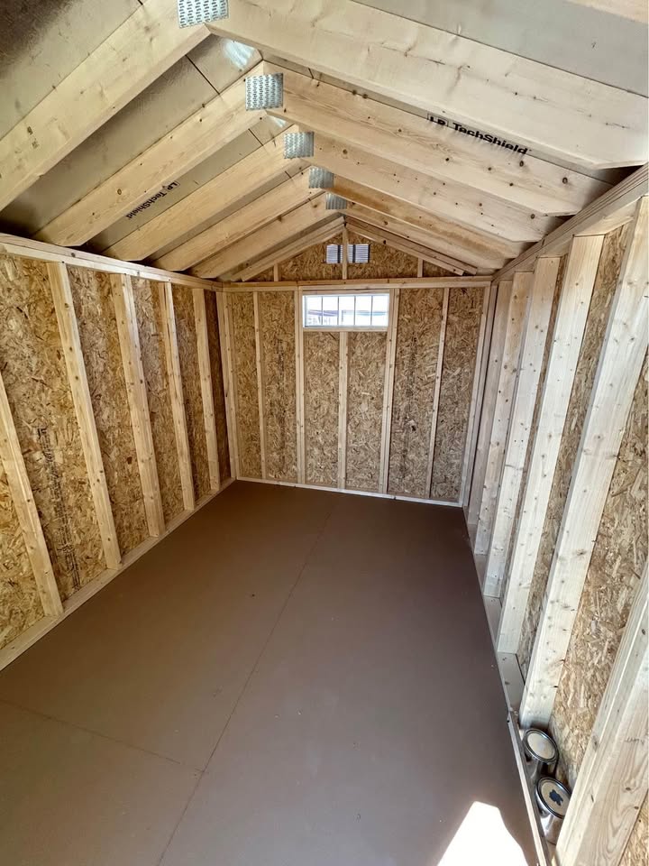 8x12 Utility Shed - White - Image 5