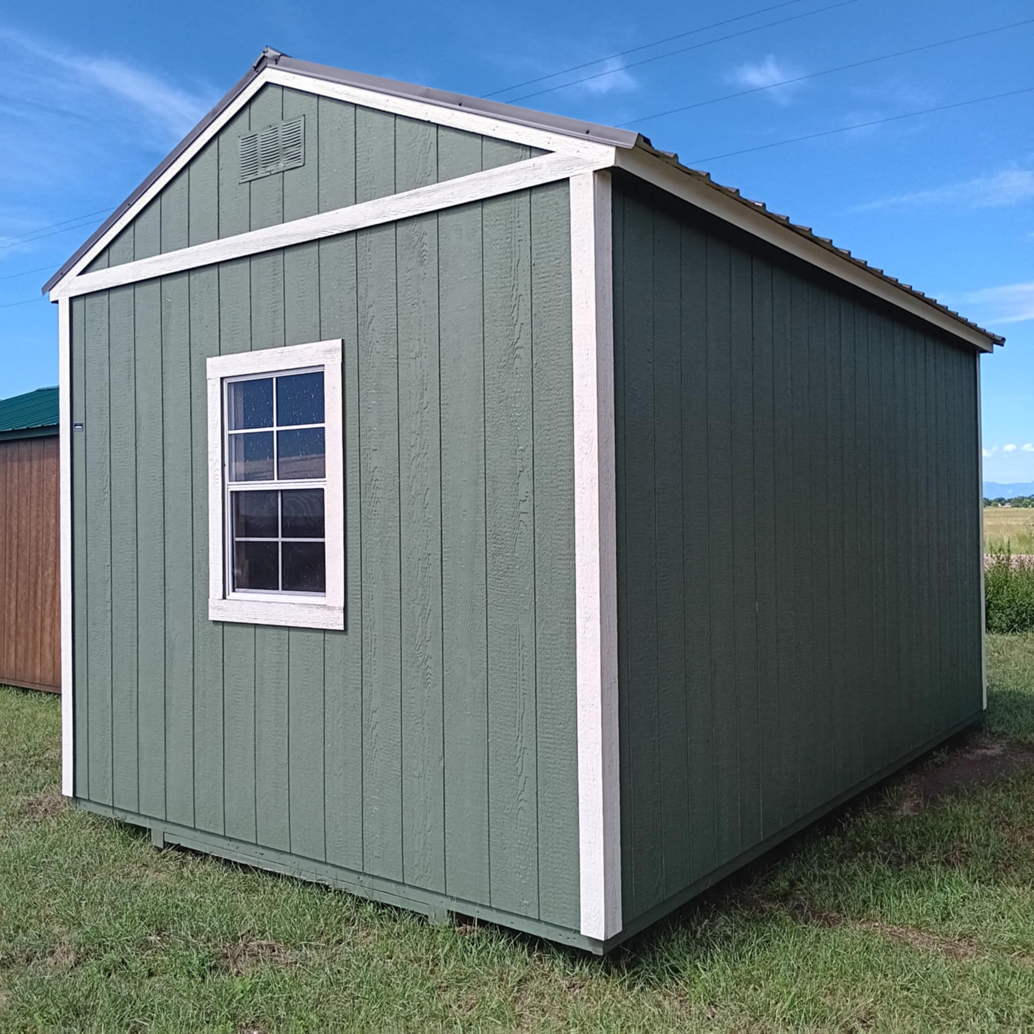 10x16 Utility Shed - Pequea Green - Image 4