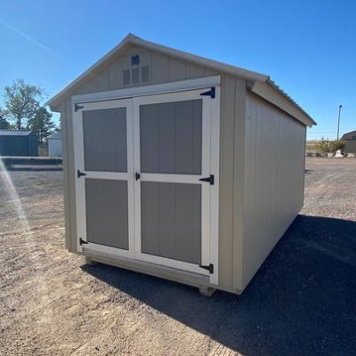 For those searching for a nearby 8x16 Basic Shed store, look no further! We have a variety of 8x16 Basic Sheds on sale at our location on a dirt lot. Come check out the selection and find the perfect 8x16 Basic Shed for you.