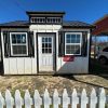 12x16 Chalet Shed - White