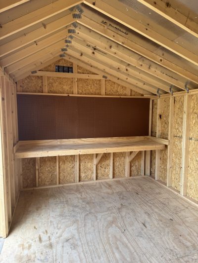 10x16 Garden Shed - Chestnut - Image 4