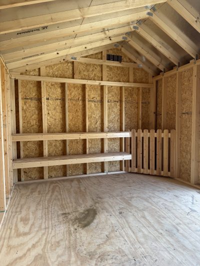 10x16 Garden Shed - Chestnut - Image 3