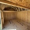 10x16 Lofted Barn Shed - Chestnut Stain - Image 4