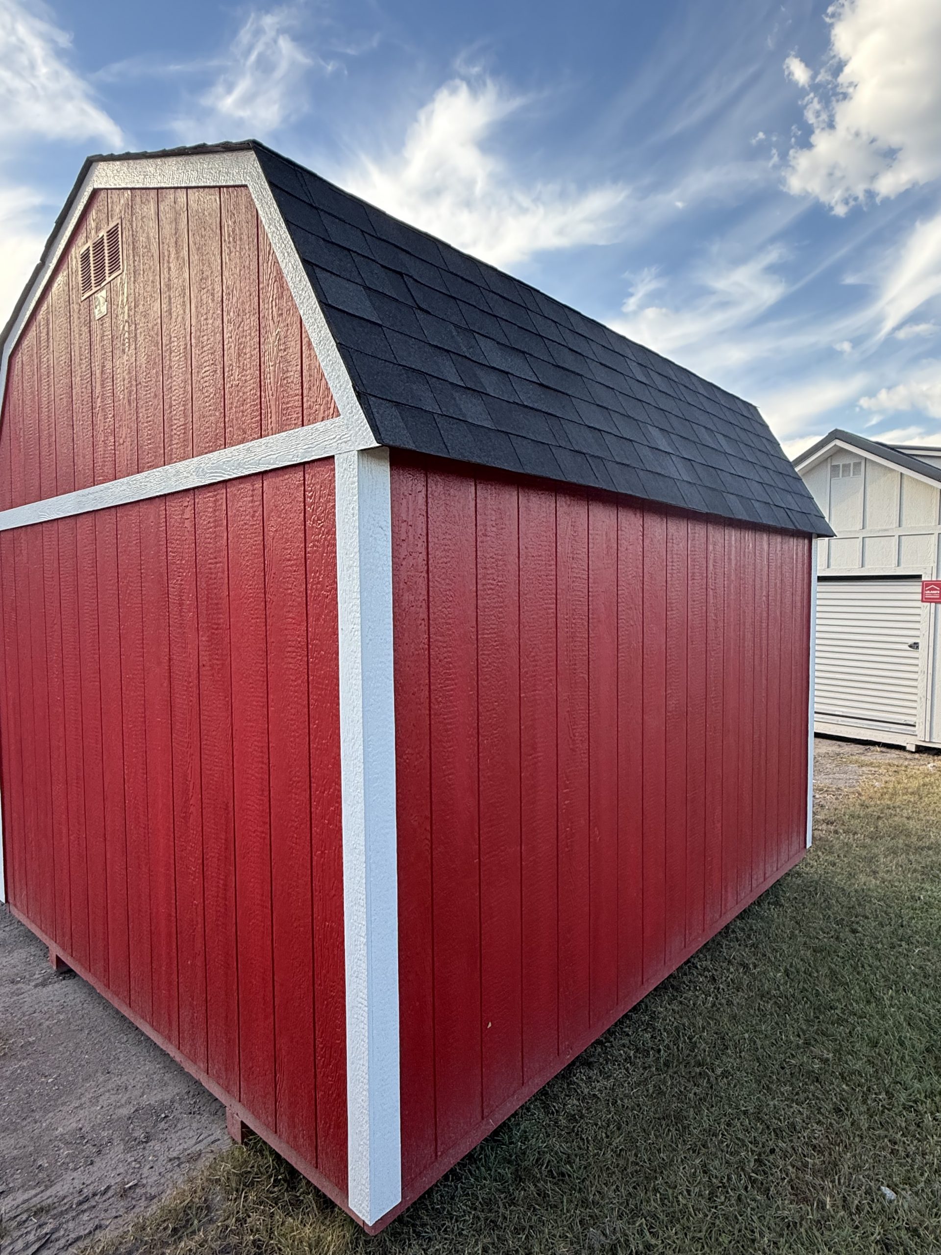 10x12 Lofted Barn - Red Delicious - Image 7
