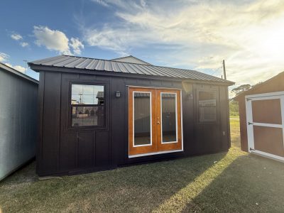 12x20 Diamond Chalet - Black