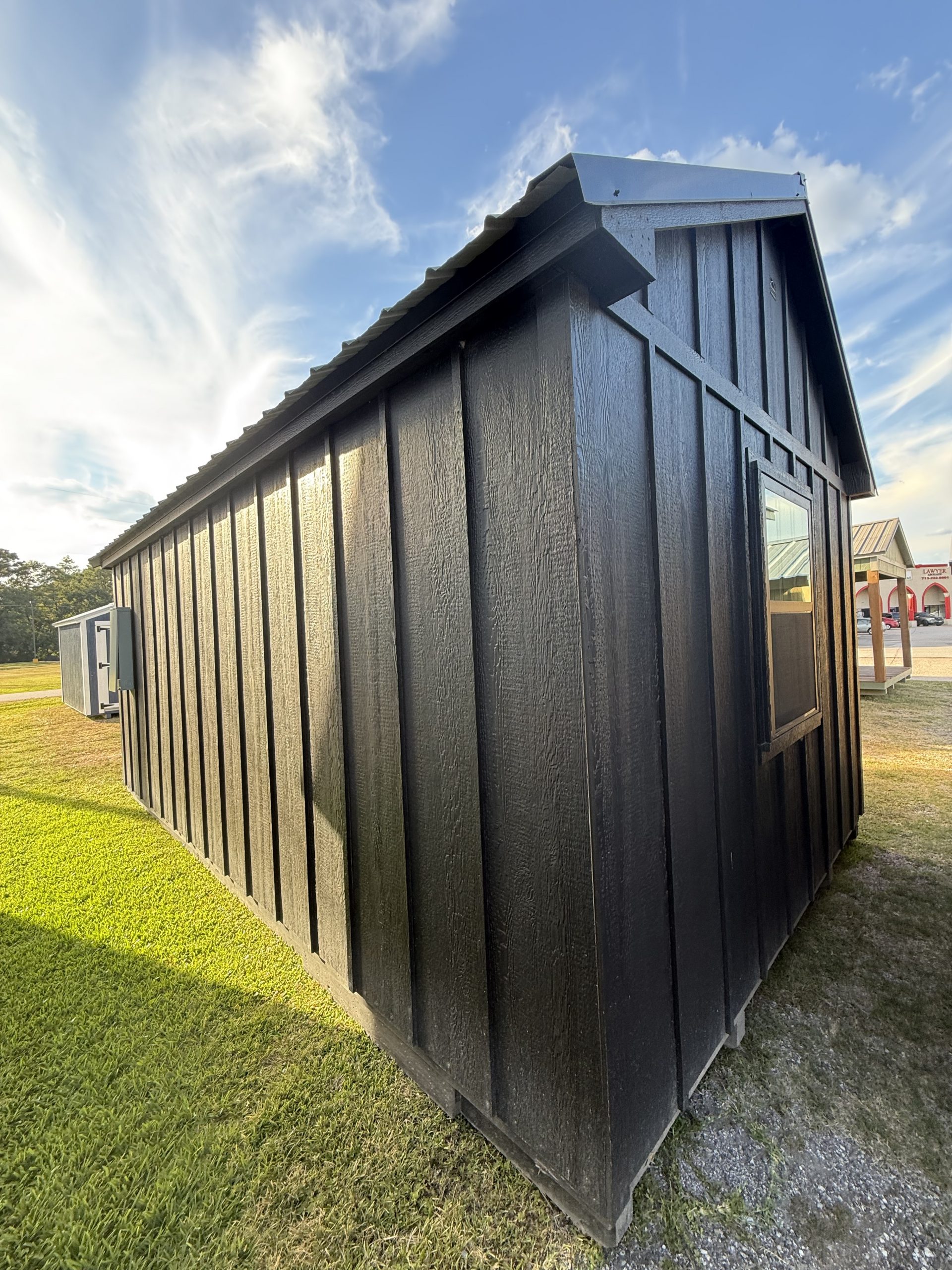 12x20 Diamond Chalet - Black - Image 5