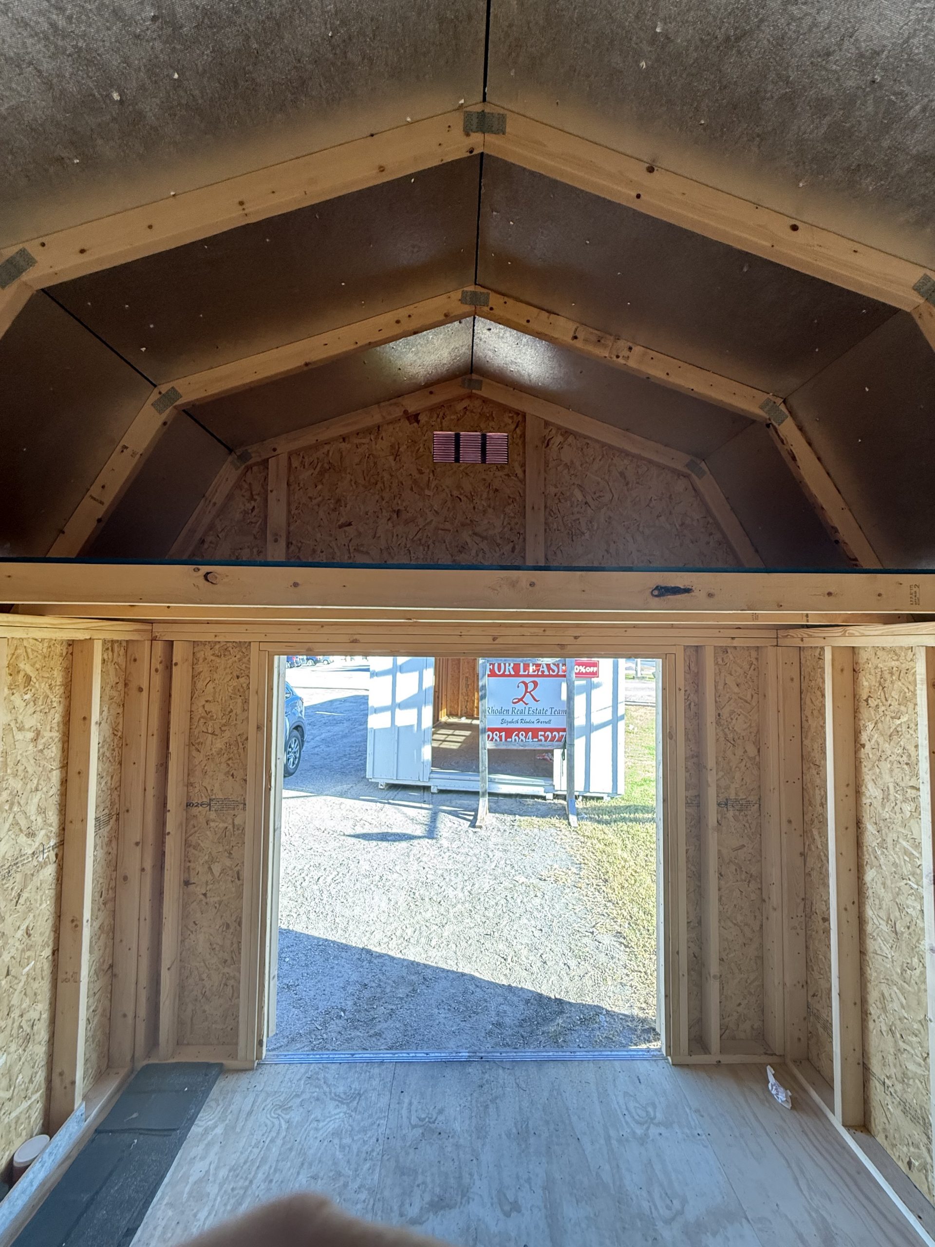 10x12 Lofted Barn - Red Delicious - Image 3