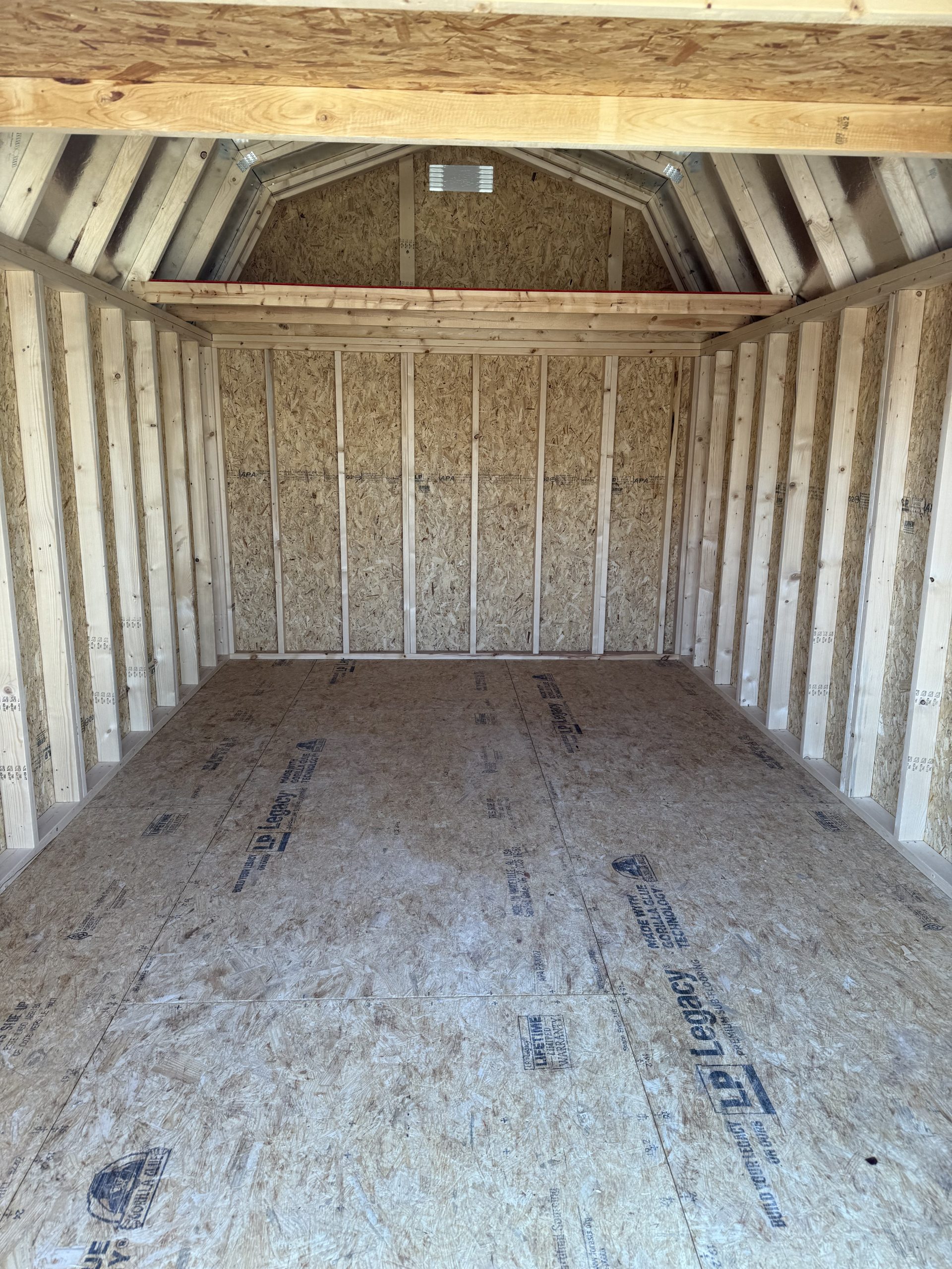 10x16 Lofted Barn - White - Image 5