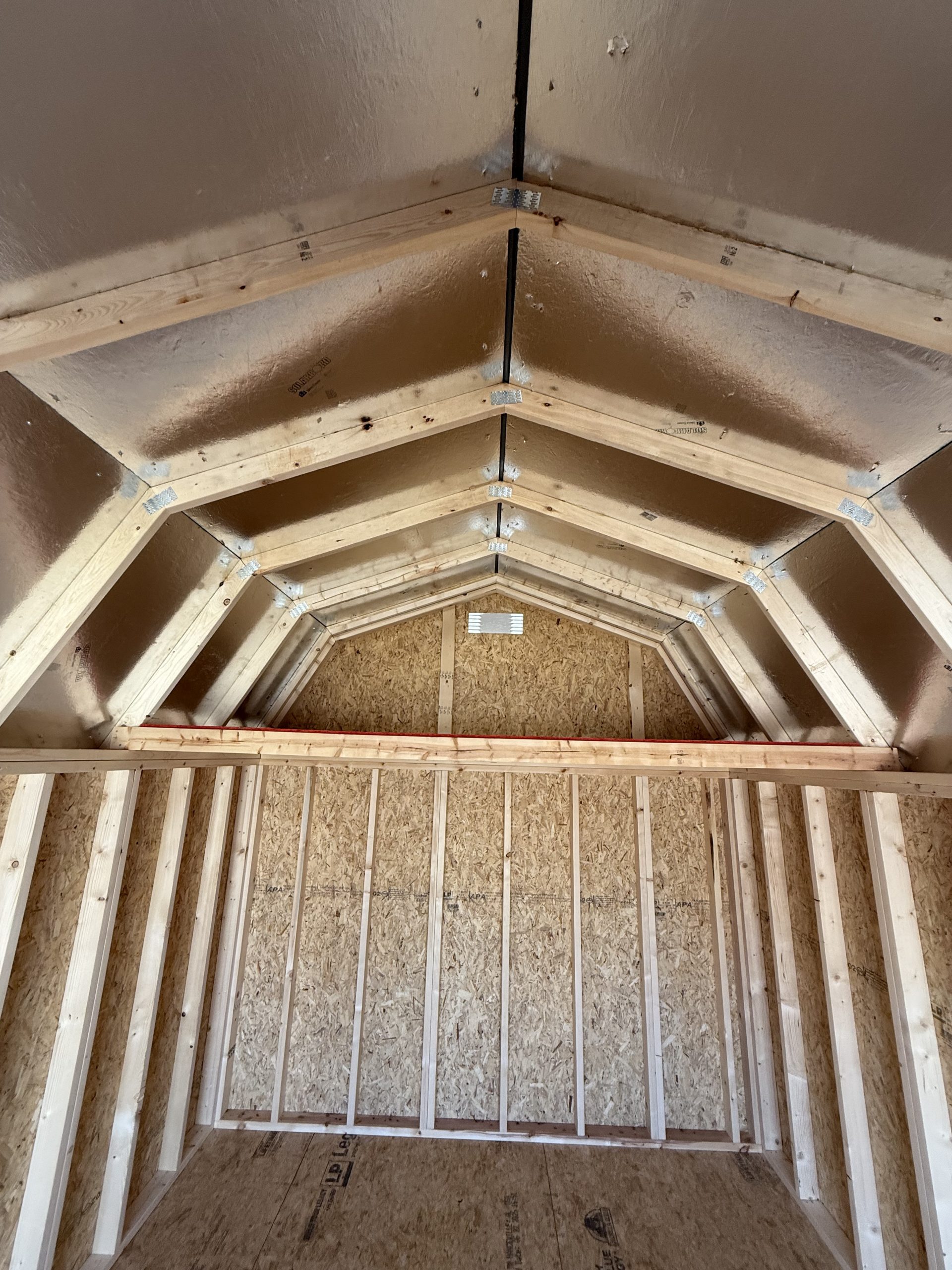 10x16 Lofted Barn - White - Image 4