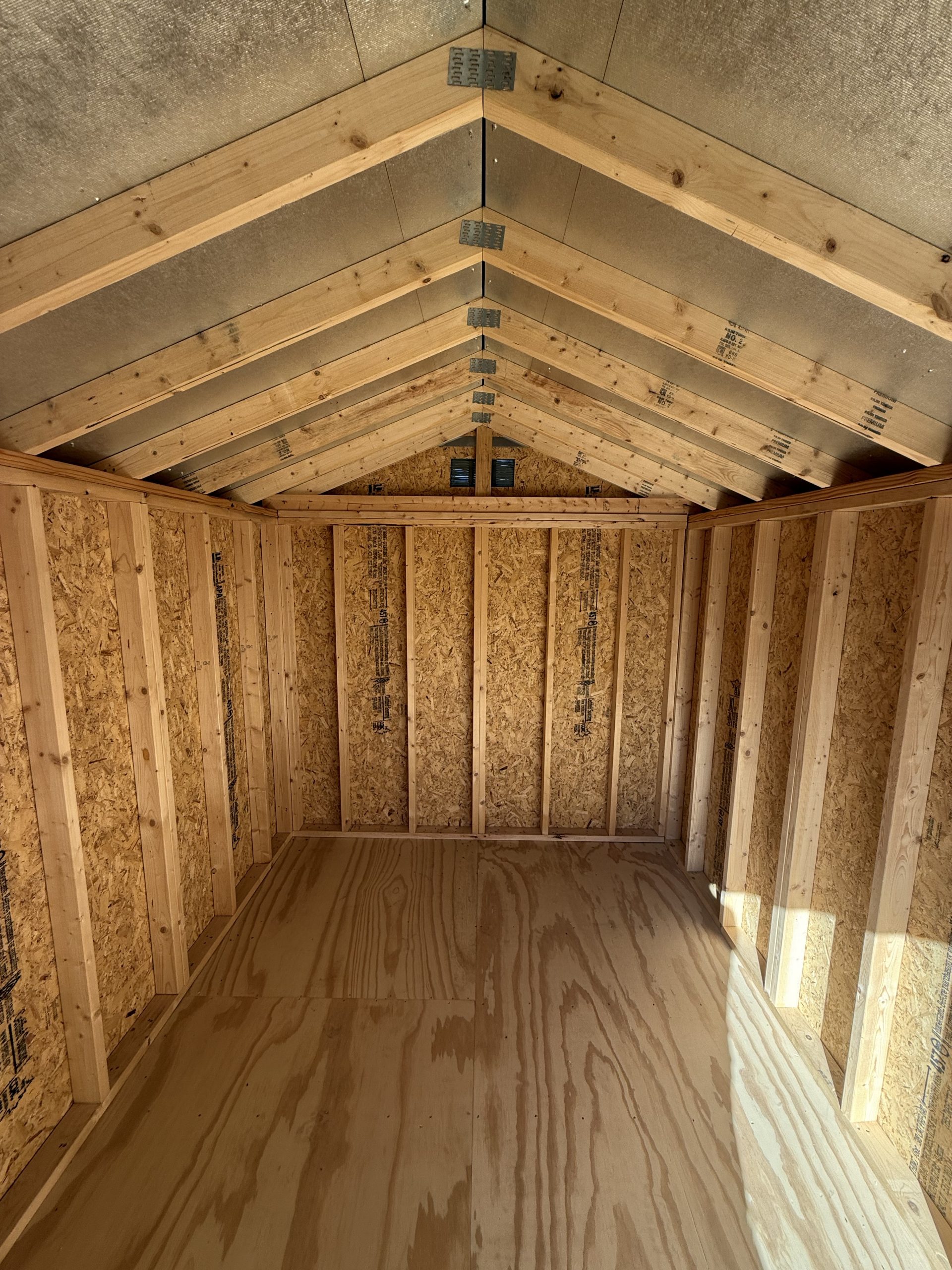 10x12 Lofted barn - Light Gray - Image 4