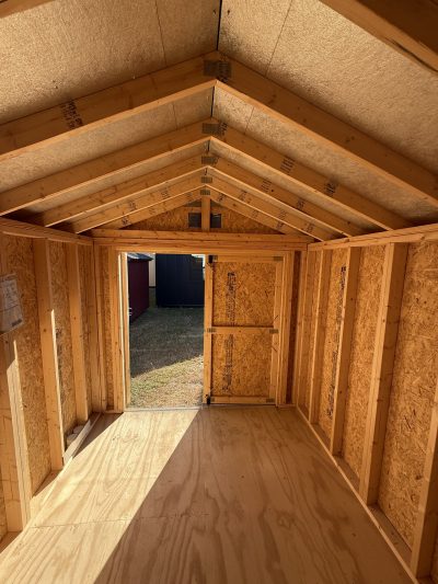 10x12 Lofted barn - Light Gray - Image 3