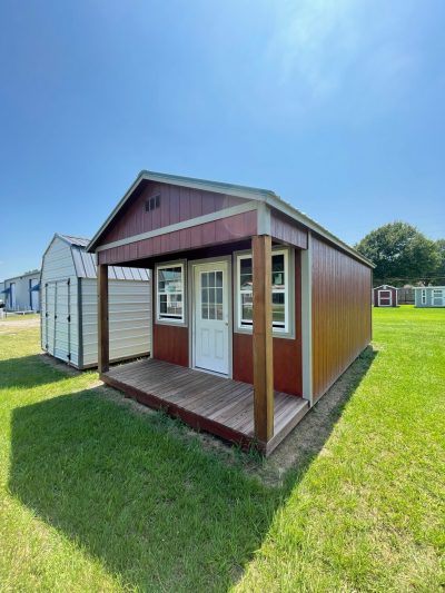 Are you looking for a 12x24 Cabinette Shed? We have two small 12x24 Cabinette Sheds available for sale in a serene grassy field. These 12x24 Cabinette Sheds are perfect for any storage needs. Don't miss this opportunity to own your very own 12x24 Cabinette Shed.