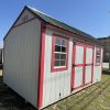 10x16 Garden Shed - Light Gray - Image 7