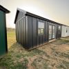 12x24 Chalet Shed - Black - Image 3