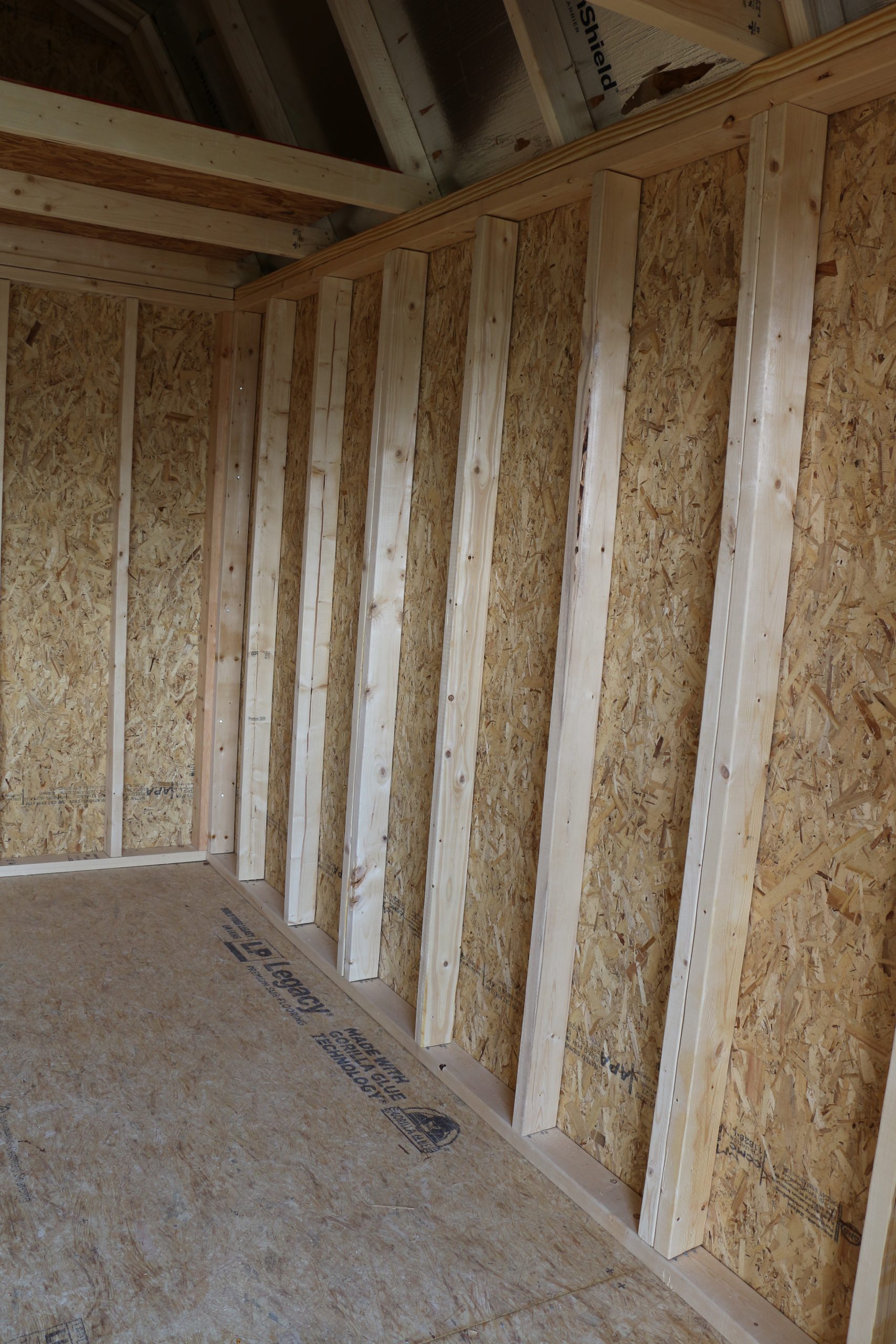 10x12 Lofted Barn Shed - Black - Image 6