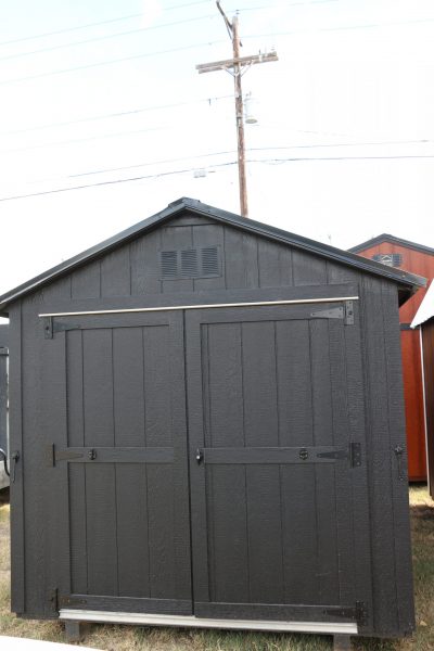 8x12 Essential Shed - Black