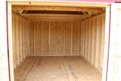 10x12 Lofted Barn Shed - Black - Image 5