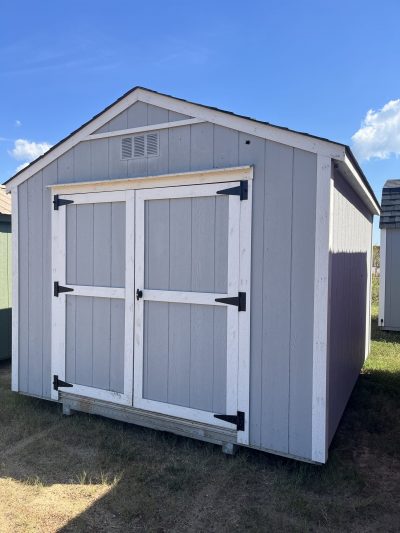 10x12 Utility Shed USED - Light Gray
