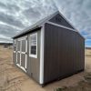 12x16 Garden Shed - Driftwood Stain - Image 10