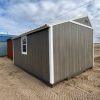 12x16 Garden Shed - Driftwood Stain - Image 8