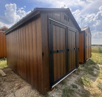 8x12 Essential Shed REPO - Dark Brown - Image 7